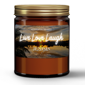 Live Love Laugh Candle