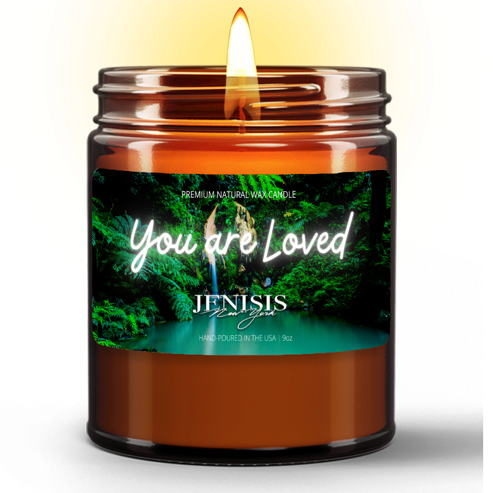 You Are Loved Candle