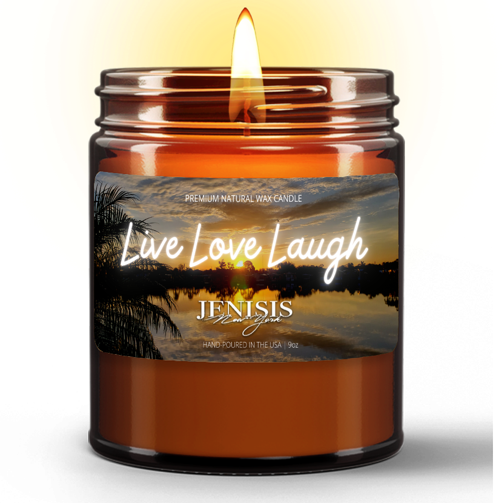 Live Love Laugh Candle